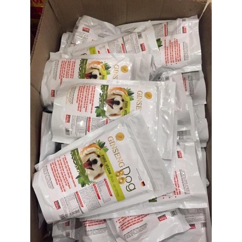 Thức Ăn Hạt Chay Cho Chó Ginseng Dog 86 Pure Vegan 1kg