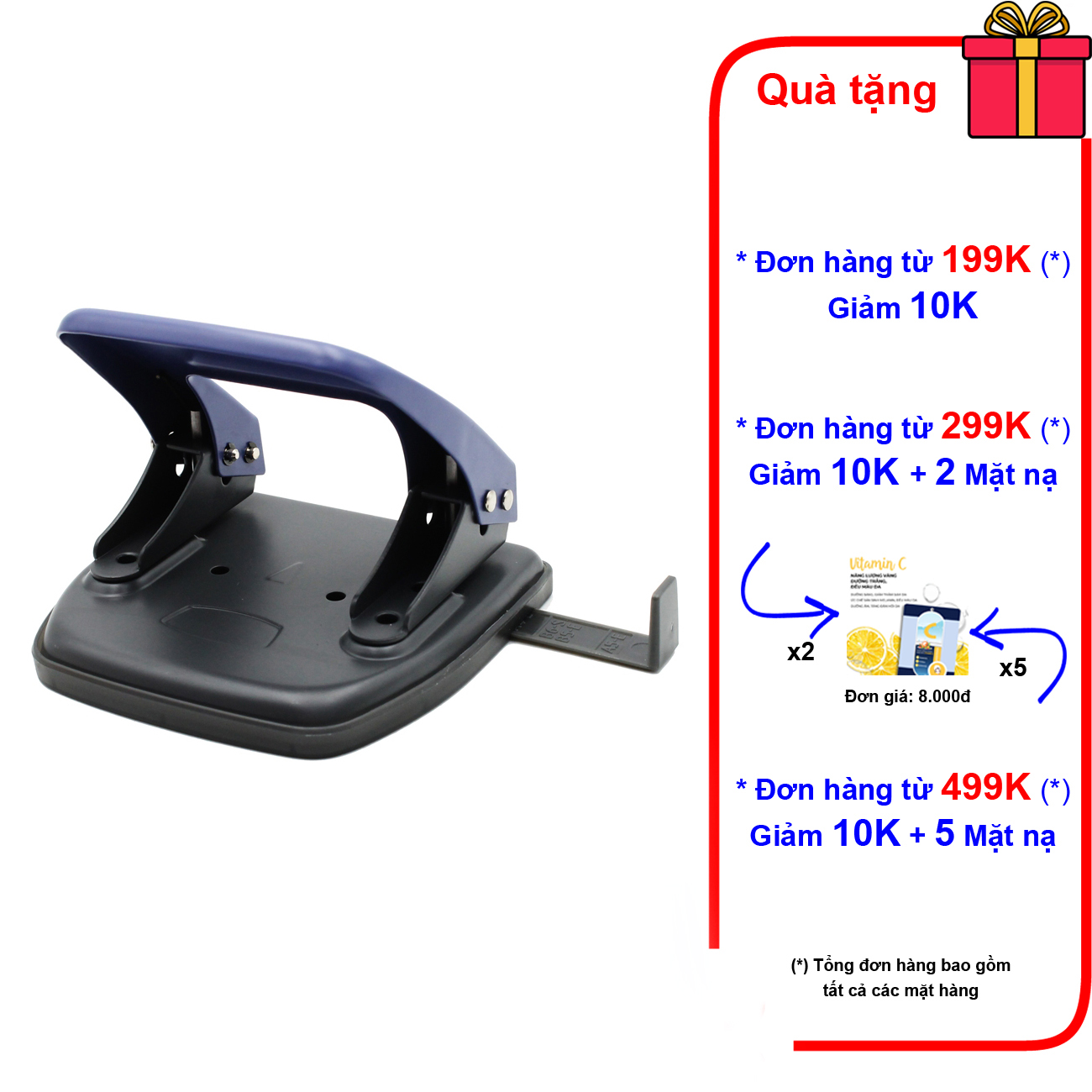 Máy bấm lỗ 20 tờ