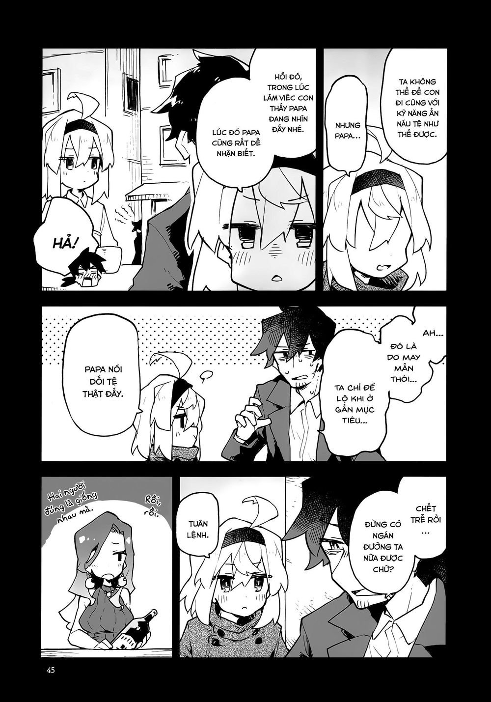 the story of a terrifying hitman and a little girl chapter 7.5 3