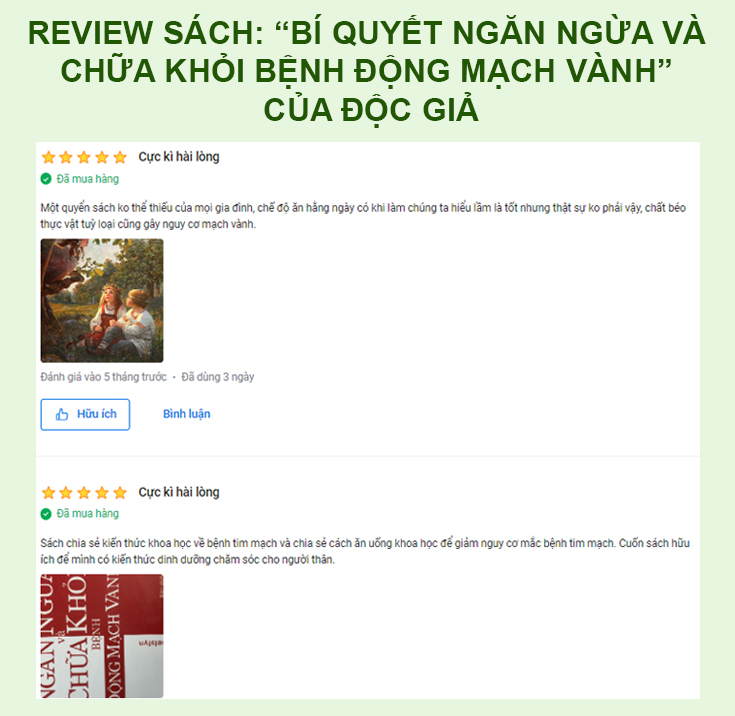 Combo sách: Ăn lành sống mạnh Trái đất thêm xanh + Bí Quyết Ngăn Ngừa Và Chữa Khỏi Bệnh Động Mạch Vành