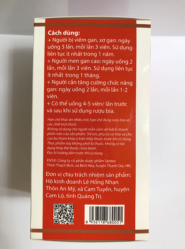 Combo 5 hộp viên nén ( 60 viên/ hộp) Cà gai leo An Xuân  - Tăng cường chức năng gan, thải độc gan, hạ men gan