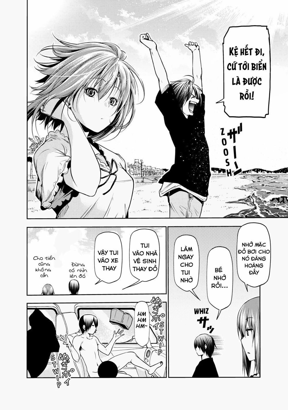 cô gái thích lặn - grand blue chapter 63 12