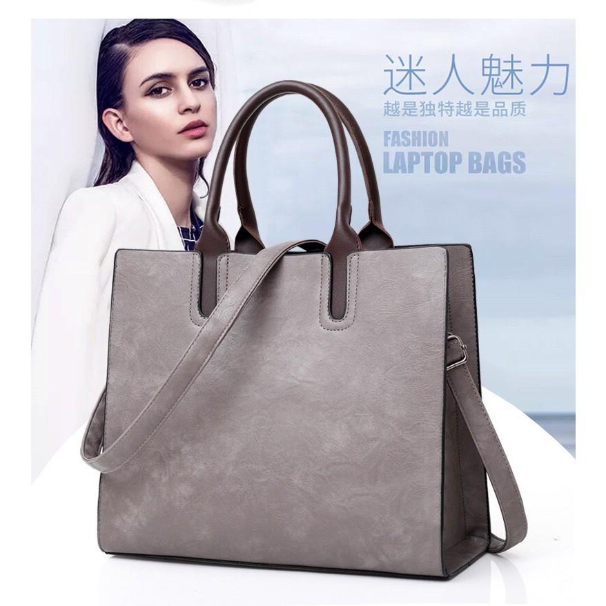 Túi xách tay đeo chéo nữ dáng đứng 32x28x12cm