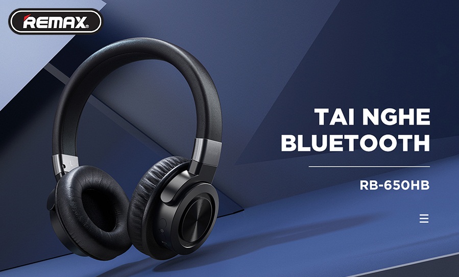 Tai nghe Bluetooth chụp tai Remax RB-650HB - Hàng chính hãng