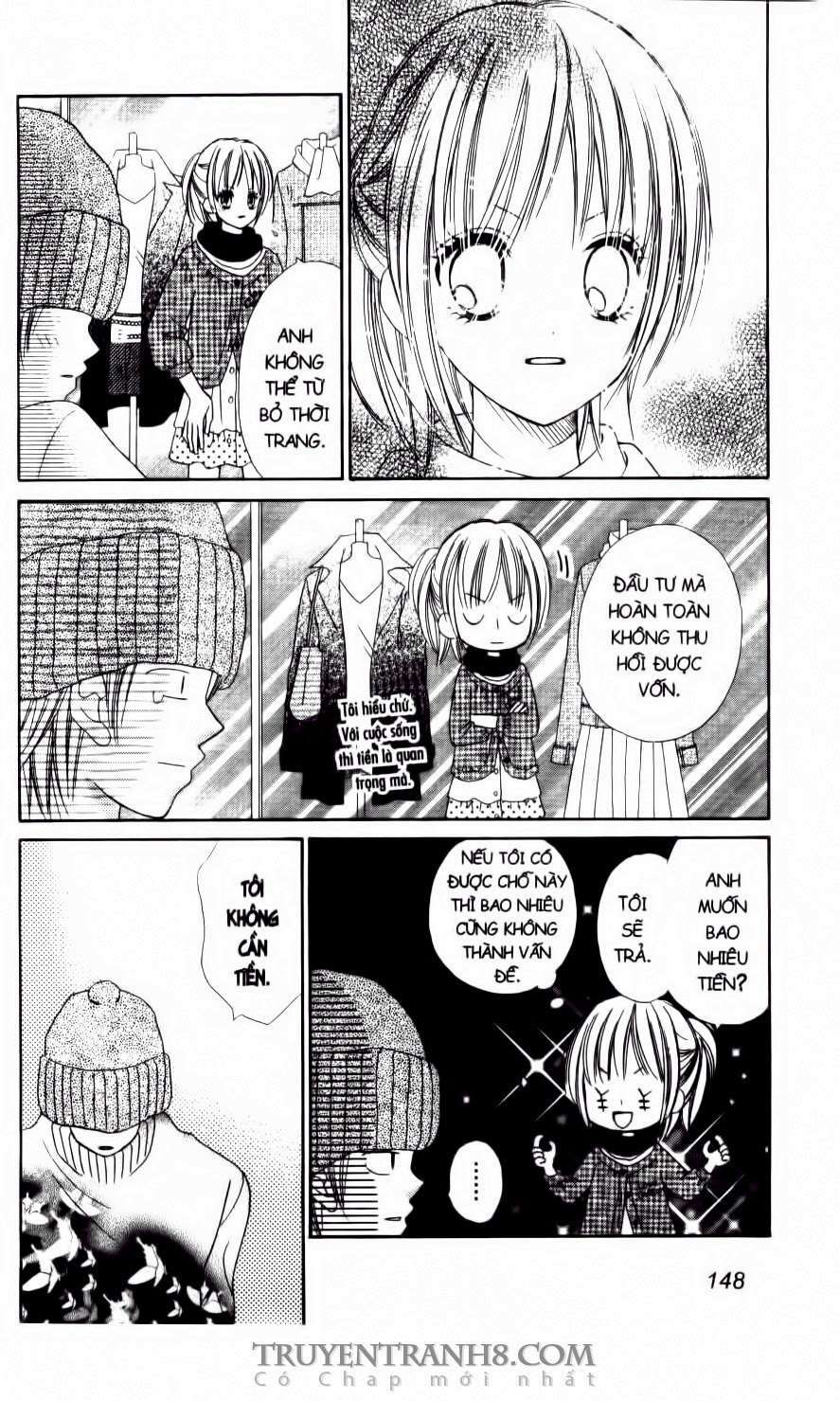 tiệm thời trang, love cotton chapter 30 6