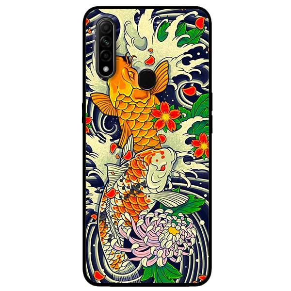 Ốp lưng dành cho Oppo A31 - Oppo A8 2020 - Đôi Cá Chép