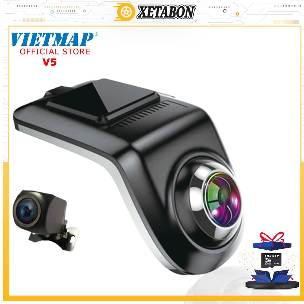 VIETMAP V5 - TẶNG THẺ 32Gb, Camera Hành Trình Ô tô Kết Nối DVD Android - Điều Khiển Giọng Nói