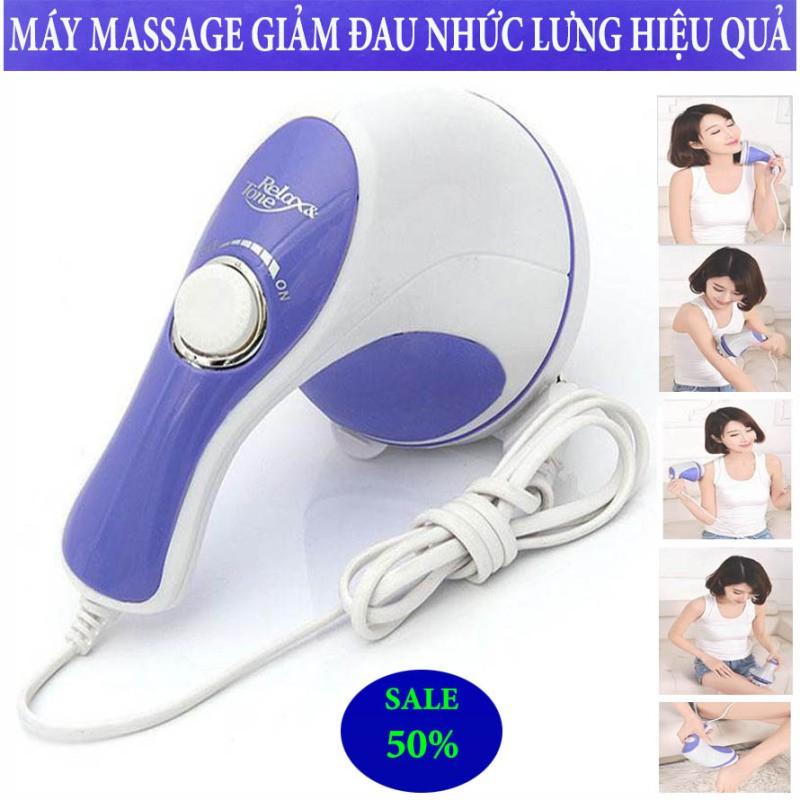 Máy massage cầm tay đánh tan mỡ bụng giảm mỏi vai gáy (hàng loại 1)