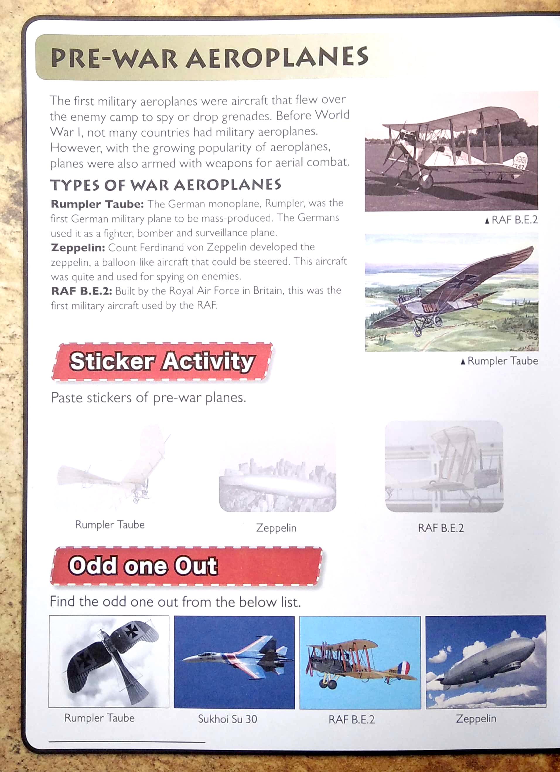 Wonders Of Learning - Sticker Book - Discover Combat Aircraft