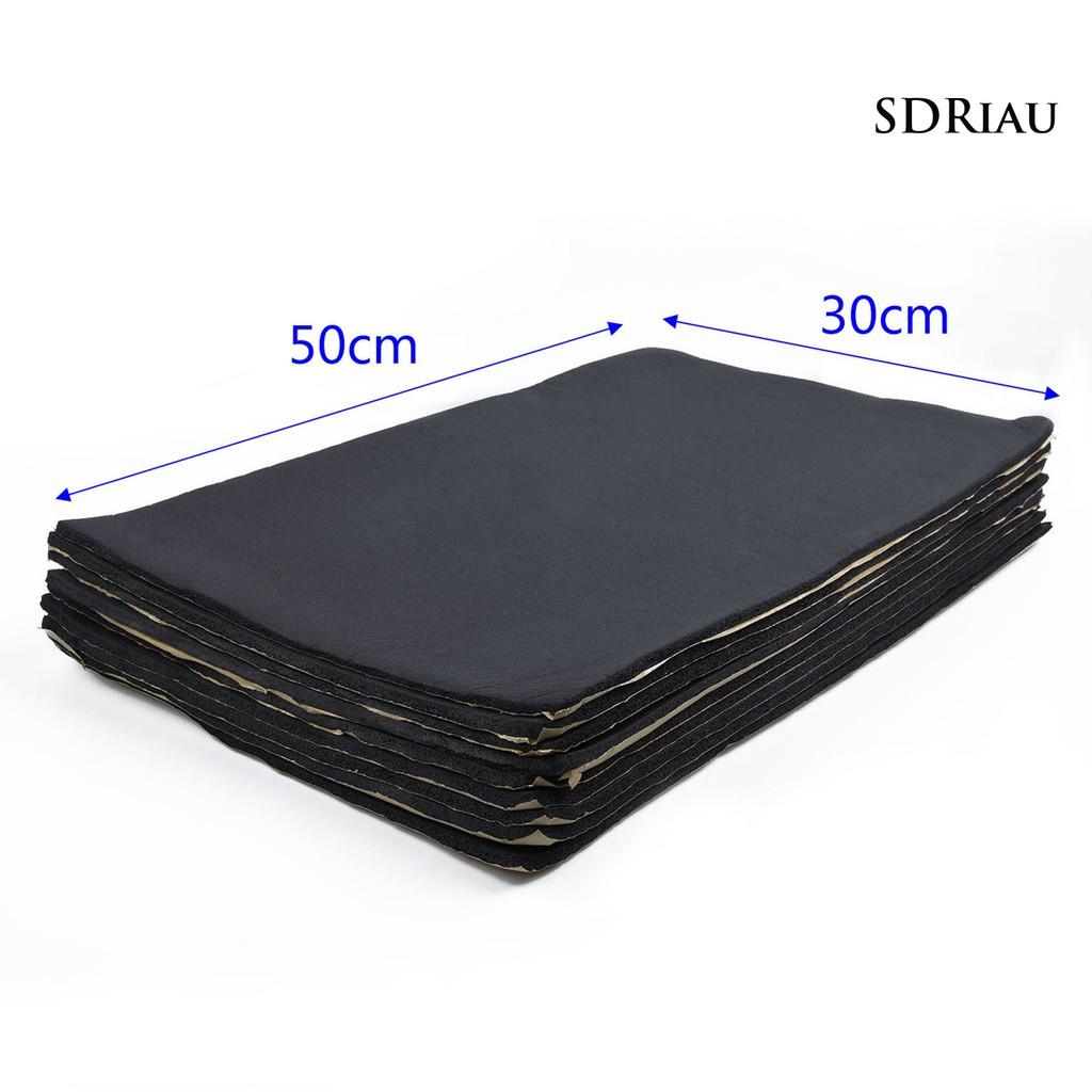 Bộ 9 Miếng Dán Cách Âm Cho Xe Hơi 6mm