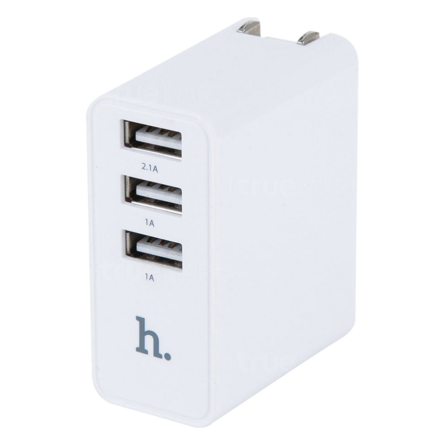 Adapter Sạc Hoco 3 Cổng C1 - Hàng Chính Hãng