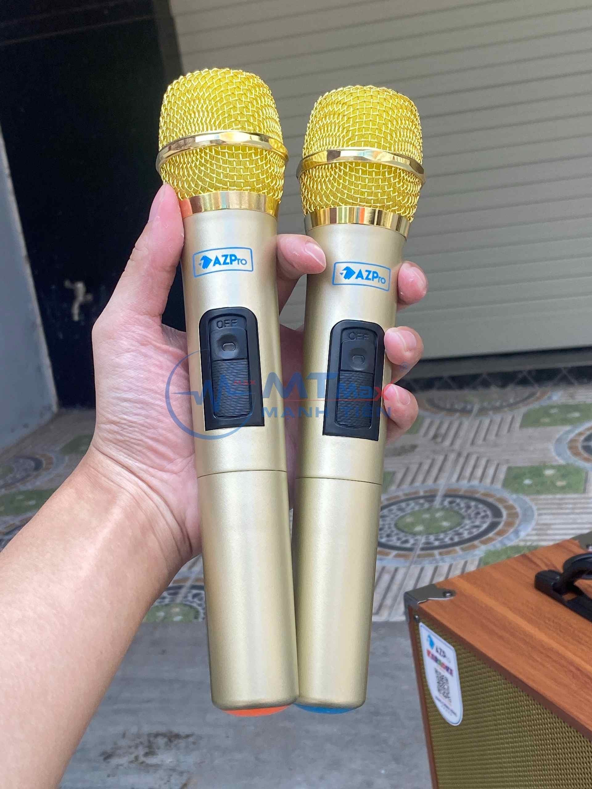 Loa karaoke AZPro AZ9  Bass 2 Tấc – Chống Hú cực tốt, Đầy Đủ Cổng Kết Nối  công suất