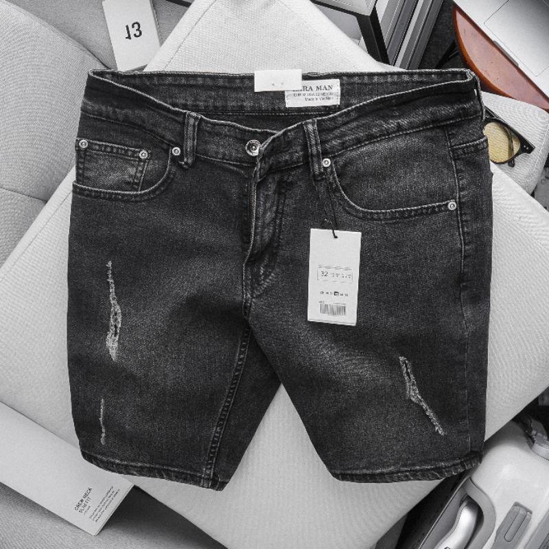 Quần Short Jean nam VNXK sale lẻ size - jean cotton xịn