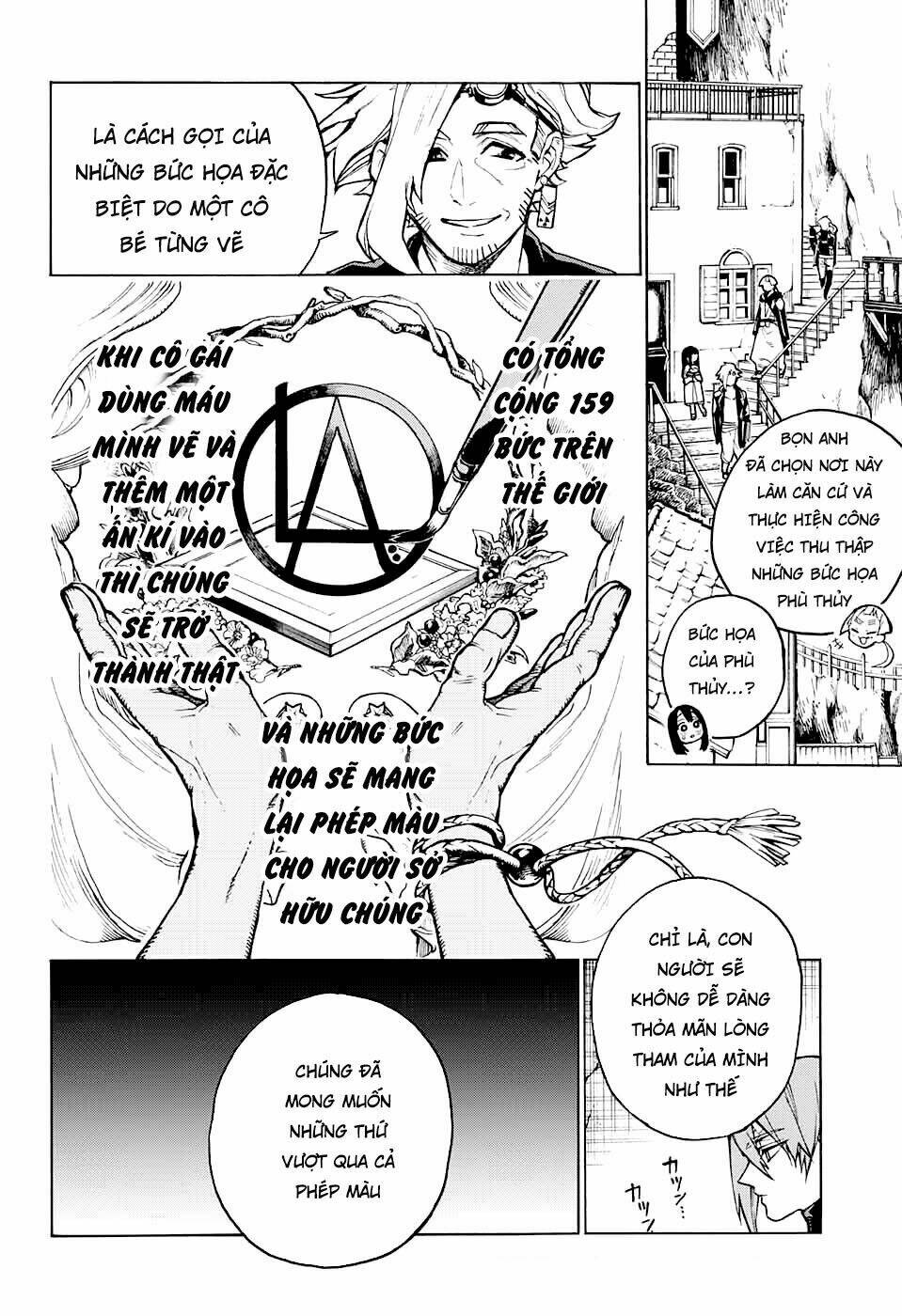 bức họa đẫm máu của phù thủy chapter 4.1 10