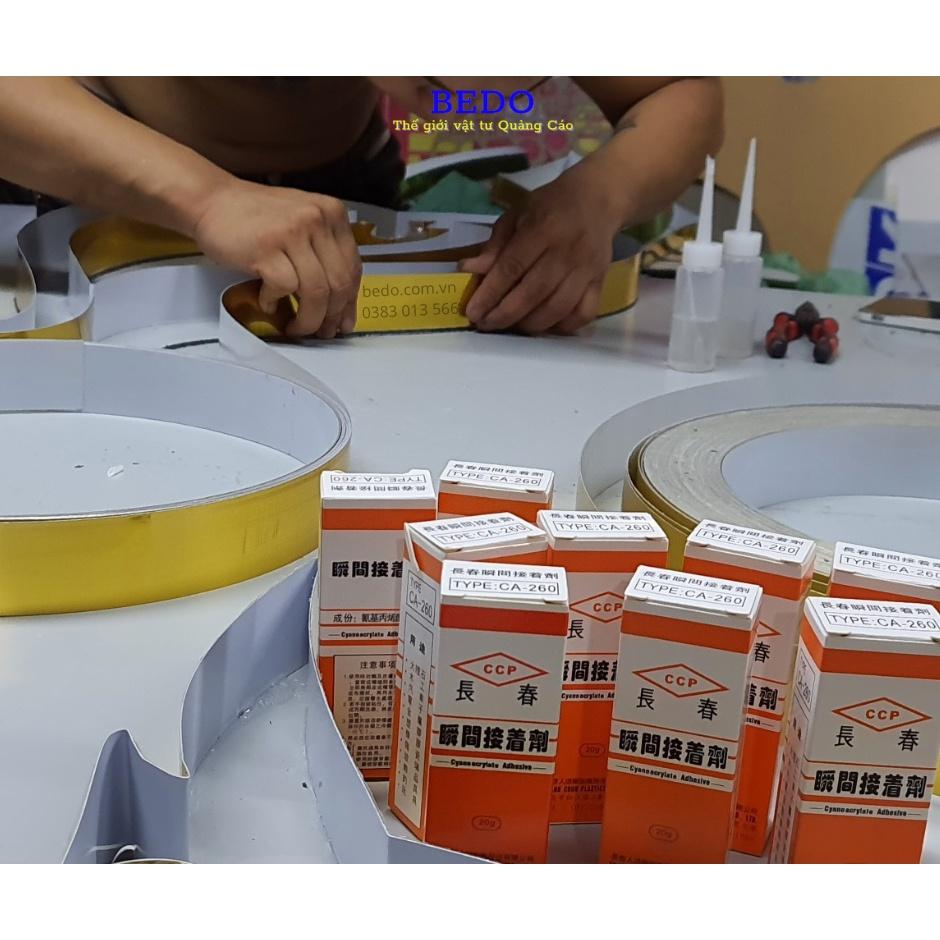 Keo Ca260 Siêu dính, Keo dán đa năng dán tất cả vật liệu như: Mica, Gỗ, Vải, Gốm Sứ, Nhựa An Toàn Với Da Tay