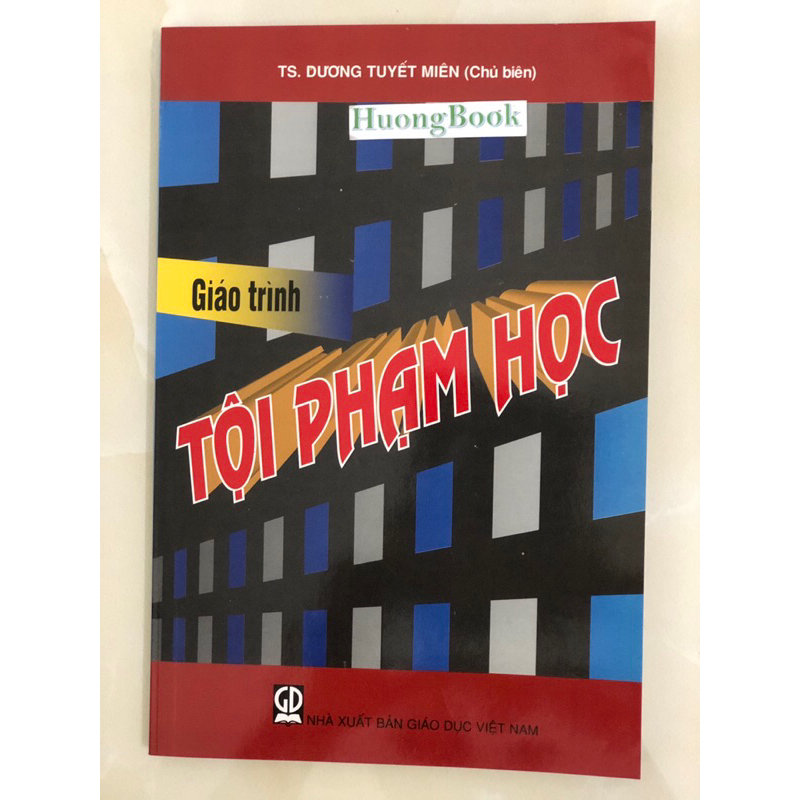 Sách - Giáo Trình Tội Phạm Học