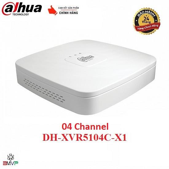 ĐẦU GHI HÌNH DAHUA 4 CỔNG DH-XVR5104C-X1 - HÀNG CHÍNH HÃNG