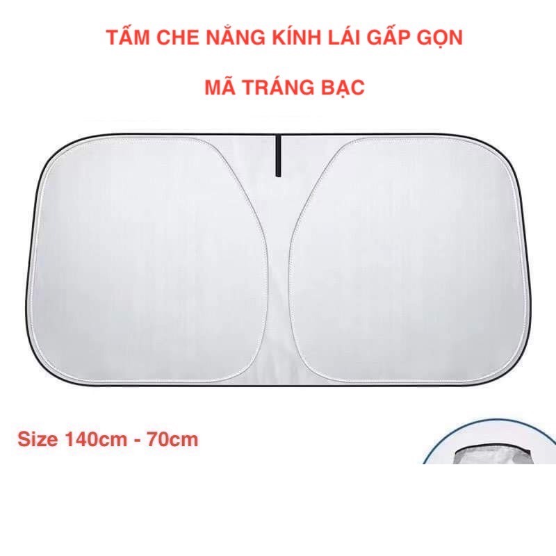 Tấm Che Kính Lái Trước Gấp Gọn Siêu Tiện Lợi- Mát xe, Bảo Vệ Nội Thất, Gọn Nhẹ, Dễ Sử Sụng