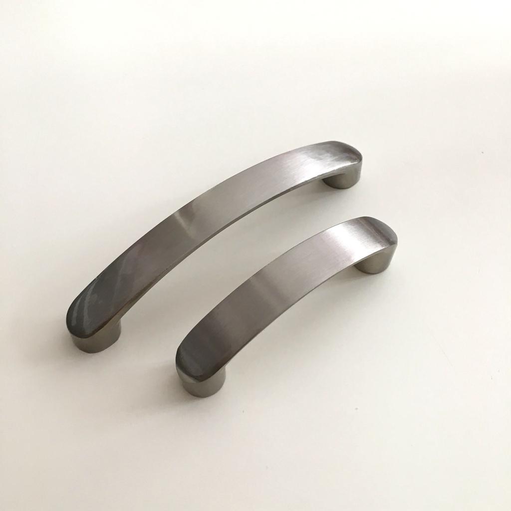 2xAluminum Brushed Nickel Kitchen Door Cabinet Drawer Handle Pulls 96MM 64MM 96mm