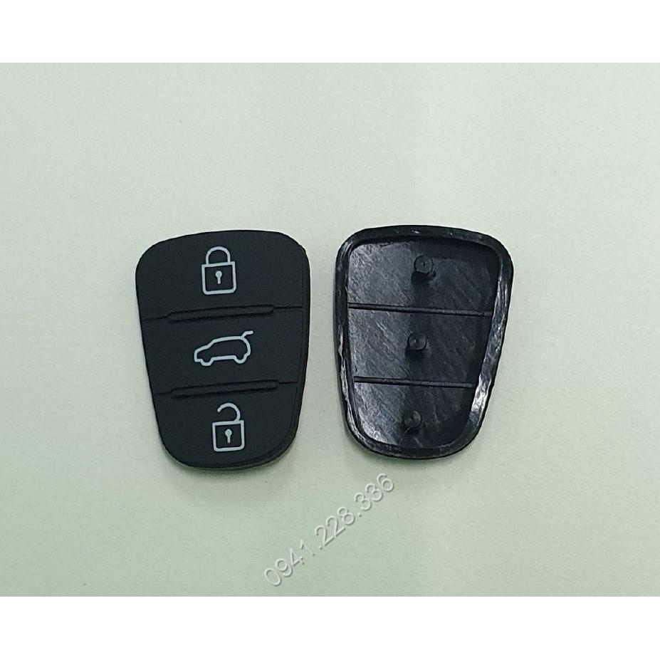 Combo 2 bộ phím cao su dành cho vỏ chìa khóa Kia Hyundai