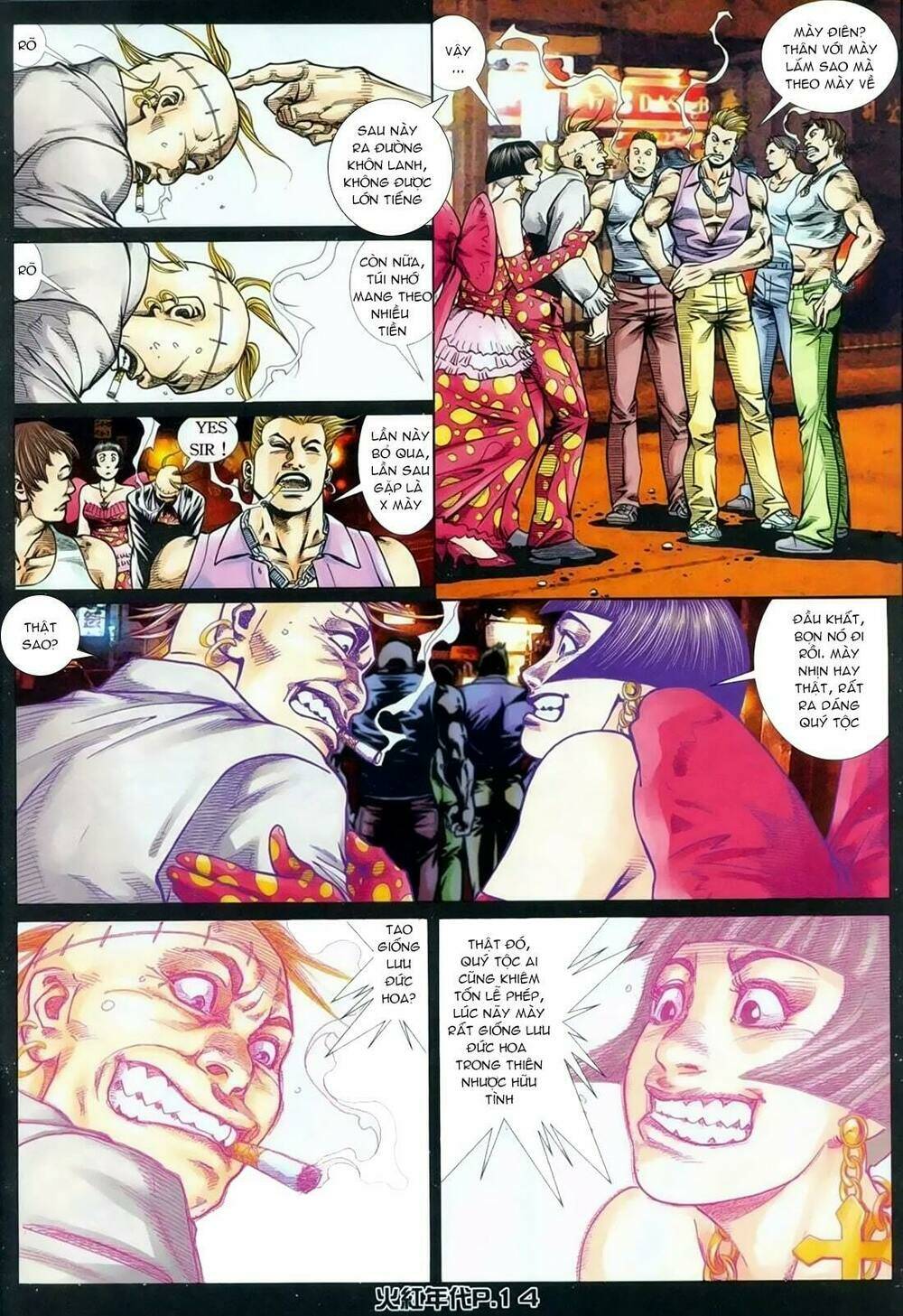 hỏa hồng niên đại hắc cốt đường chapter 134 10