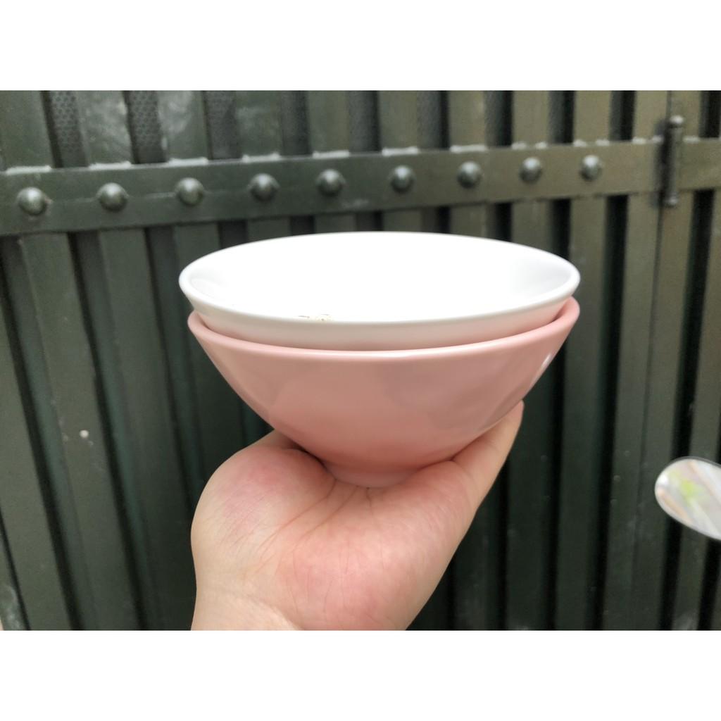 Bát cơm sứ màu pastel men bóng siêu xinh