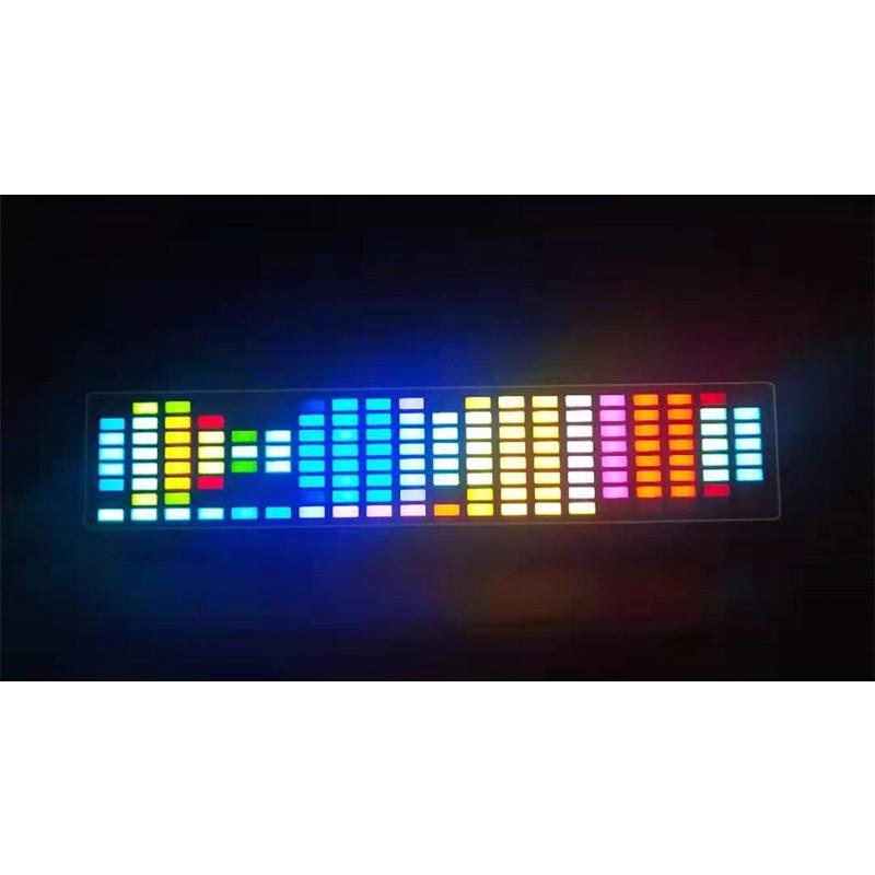 Đèn Led ARGB Nháy Theo Nhạc, Bảng Đèn Led, Màn Hình Trang Trí Có Cảm Ứng Âm Thanh Music Spectrum 10 Chế độ