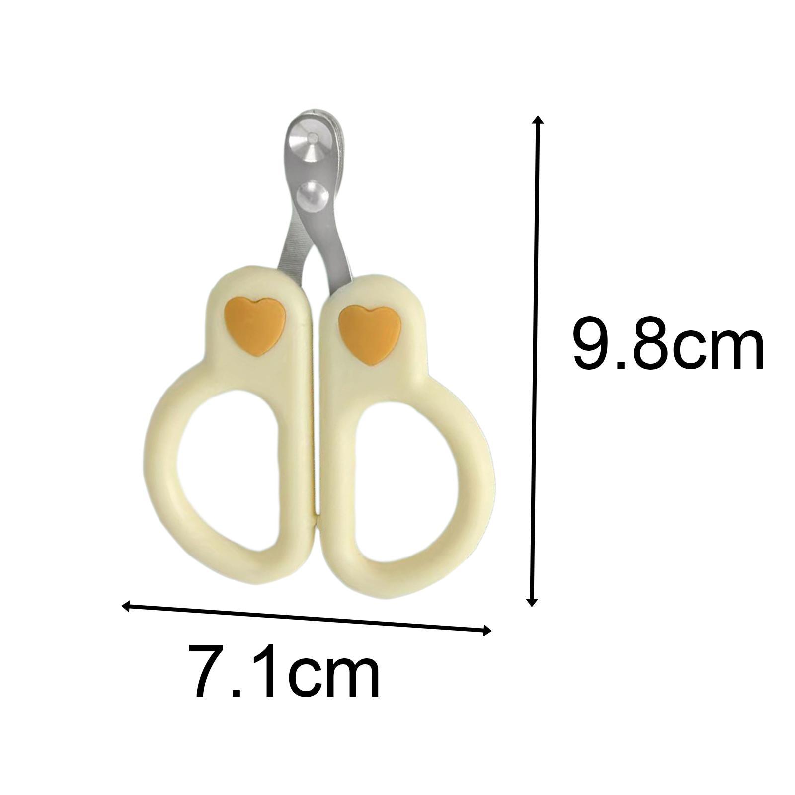 Pet Nail Clippers Cat Claw Clippers Stainless Steel Kitty Nail Clippers Dog Nail Clippers Scissors Pet Grooming Tool for Small Cats and Dogs
