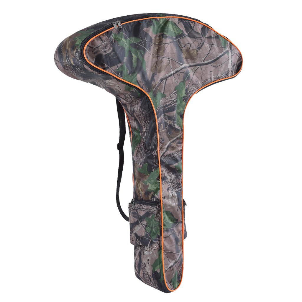 Outdoor Archery Bow Bag Hunting Sports Lightweight Oxford Case Organizer Black