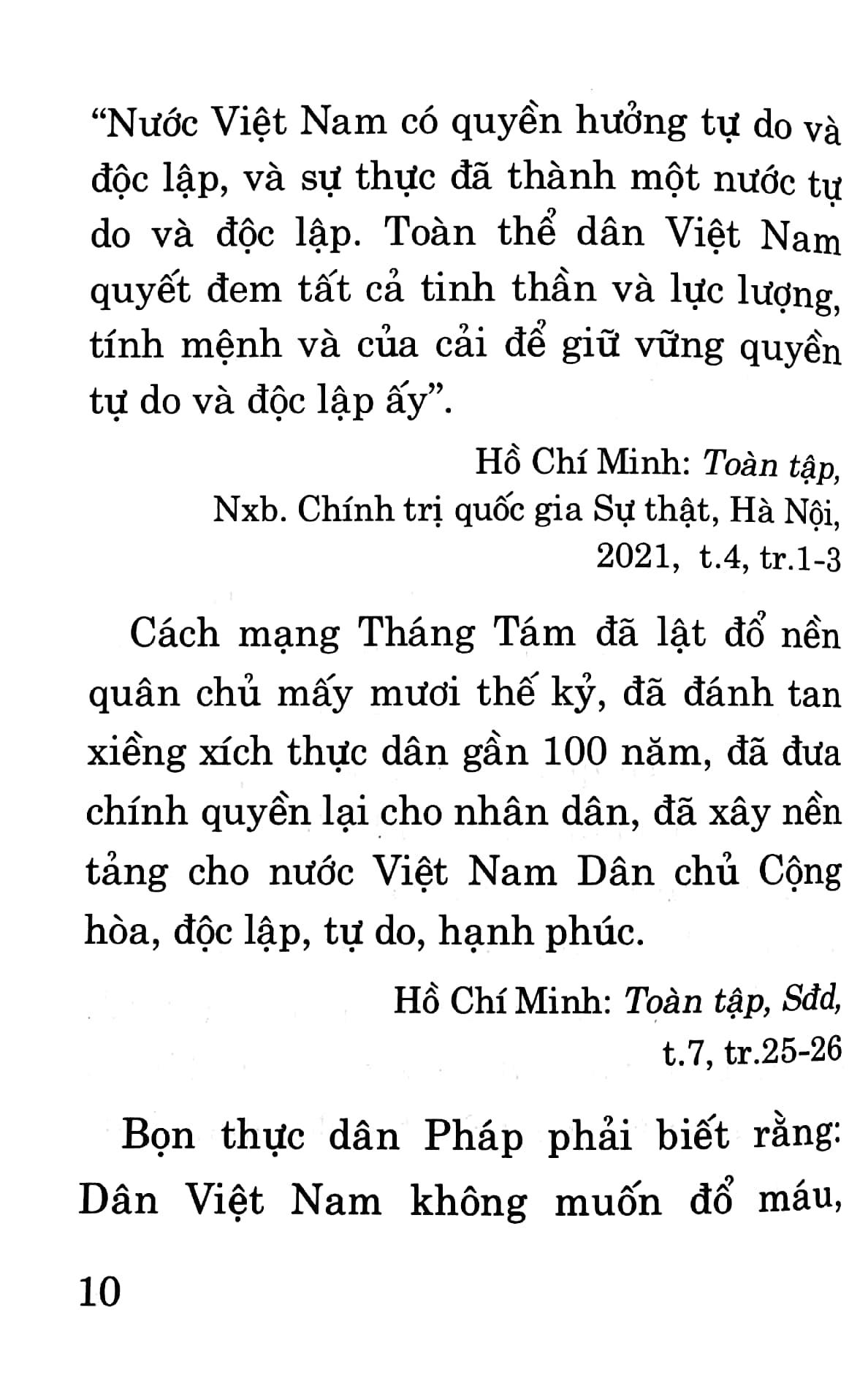 Lời Bác (Xuất Bản Lần Thứ Ba)