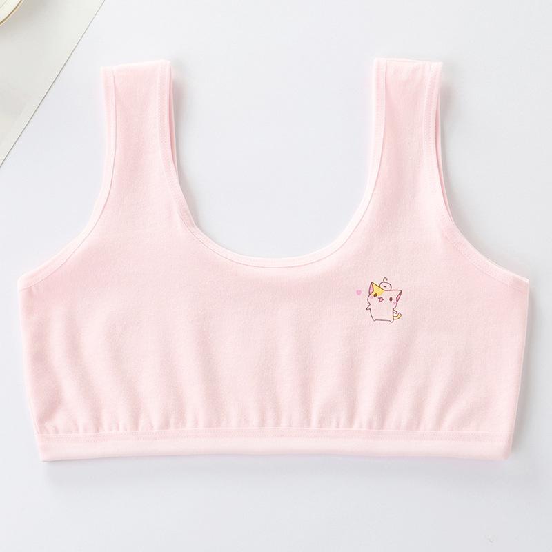 Áo lót lá bé gái bra nữ sinh co giãn 4 chiều từ 30-45kg