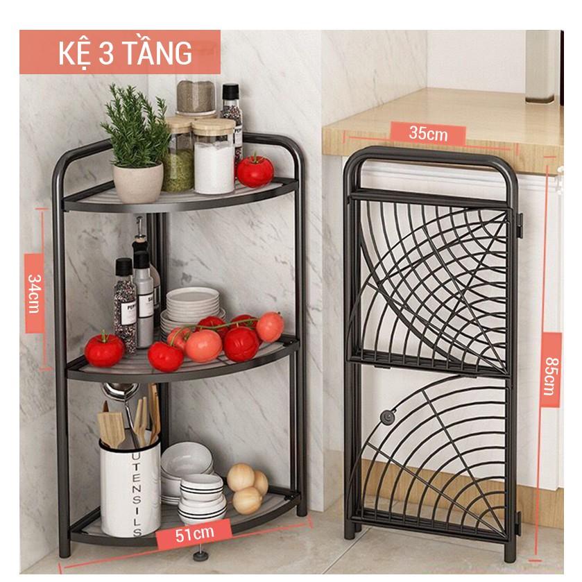 KỆ GÓC Tường Nhà Tắm Gấp Gọn Thông Minh 3-4-5 Tầng