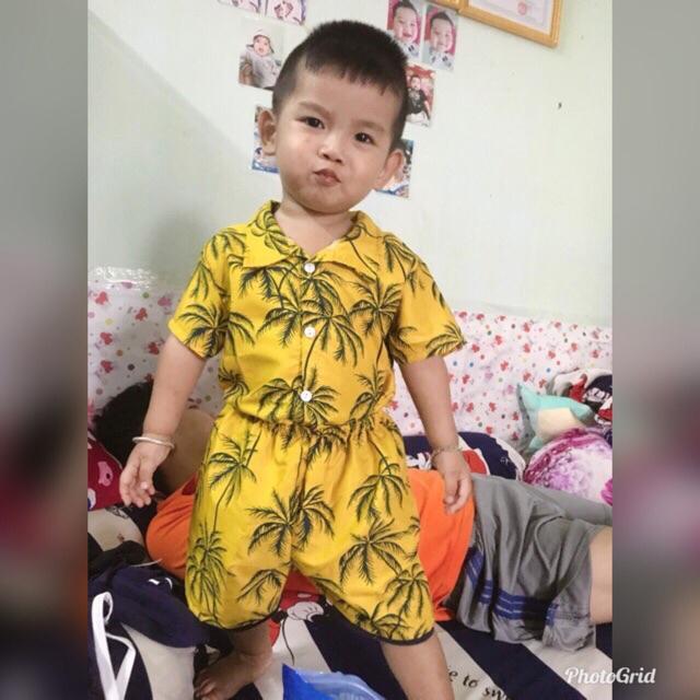 Bộ quần áo trái cây mùa hè cho bé