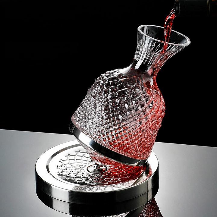 BỘ BÌNH THỞ VANG ĐẾ XOAY SAINT DECANTER