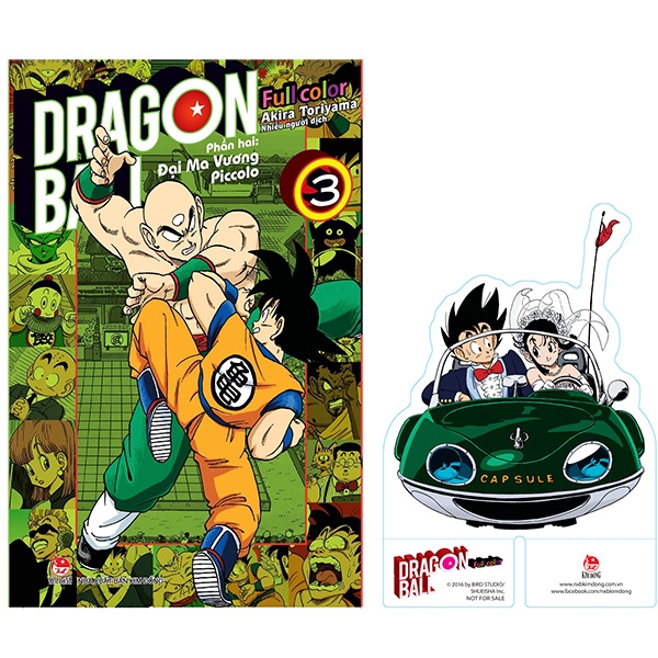 Dragon Ball Full Color - Phần Hai: Đại Ma Vương Piccolo - Tập 3 - Tặng Kèm Standee PVC