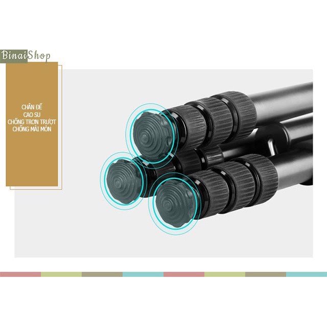 Weifeng WF-6620A - Chân Đế Tripod Máy Ảnh - Hàng chính hãng