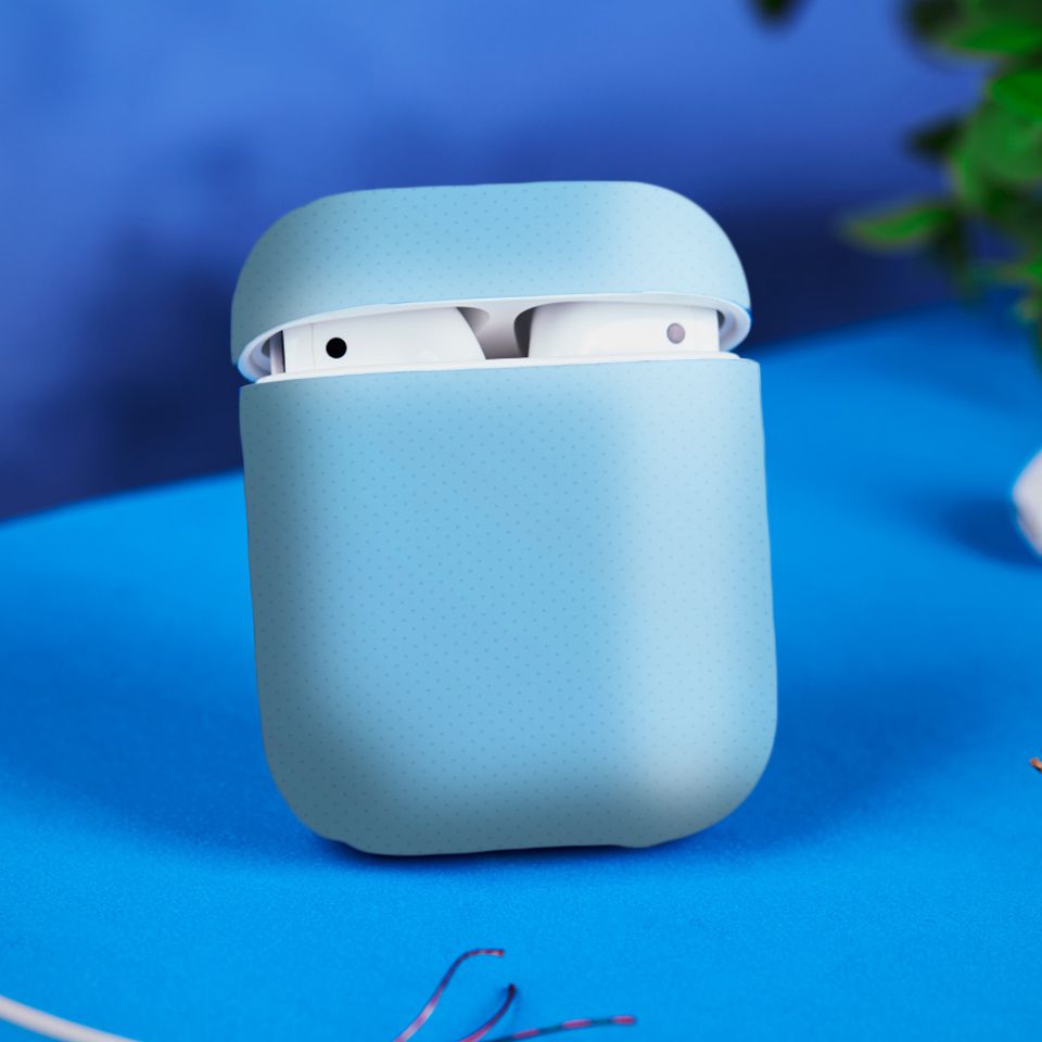 Miếng dán skin chống bẩn cho tai nghe AirPods in hình thiết kế - atk298 (bản không dây 1 và 2)