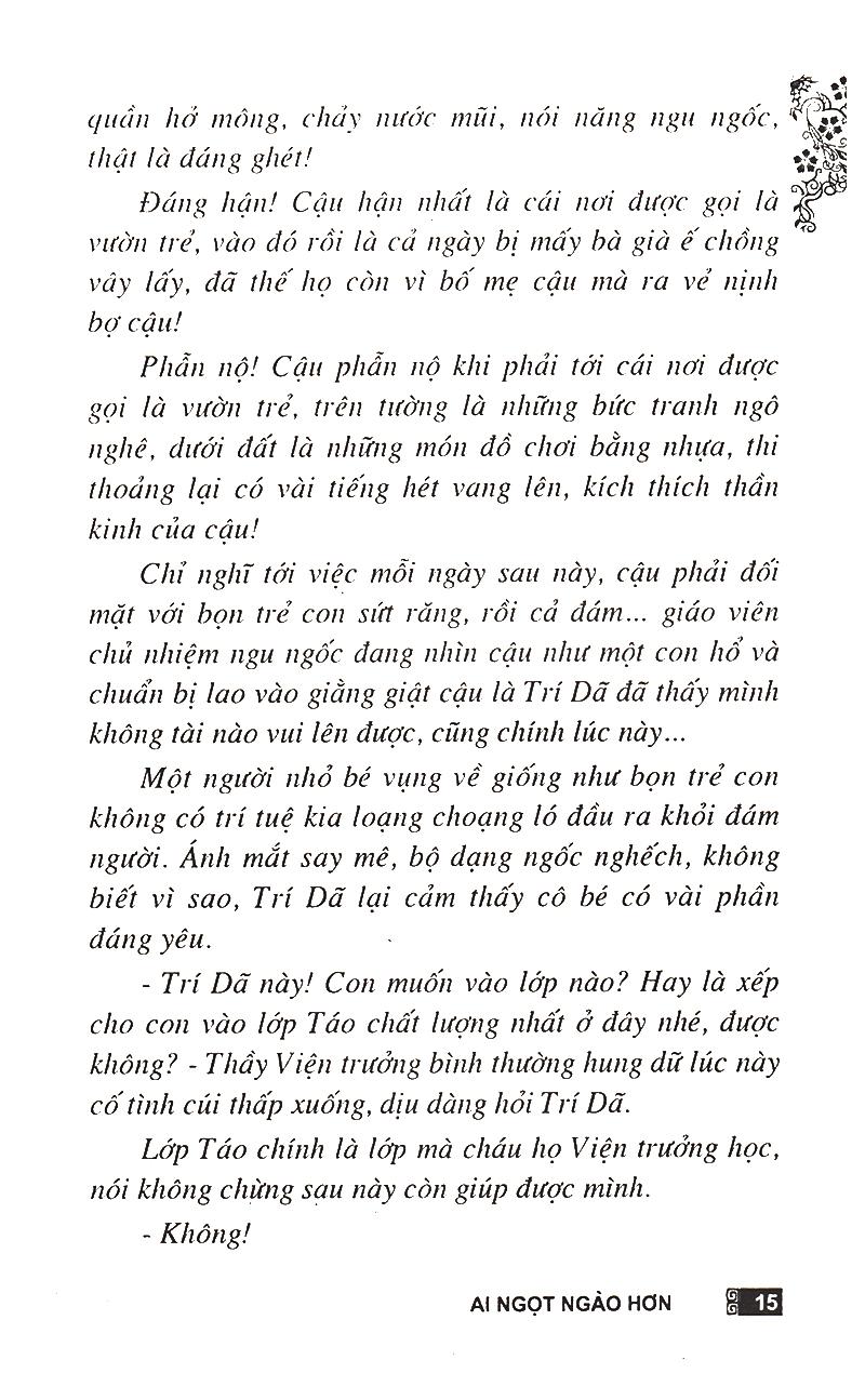 Ai Ngọt Ngào Hơn