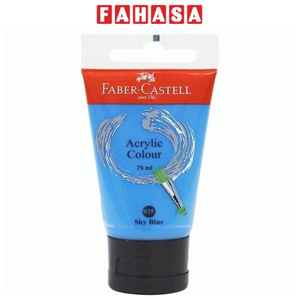 Tuýp Màu Vẽ ACRYLIC 75ML SKYBLUE (Xanh Da Trời) Faber 187550