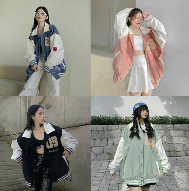 “09” JACKET áo khoác bóng chày, Áo Khoác nhung tăm form to số 09, Áo bomber cổ sơ mi nhung gân 2 lớp thêu số 09 unisex ulzzang, Áo Khoác Bomber Nữ Cổ Bẻ 2 Lớp Vải Logo In Thêu 09 Phong Cách Độc Lạ Hot Trend Mới Nhất