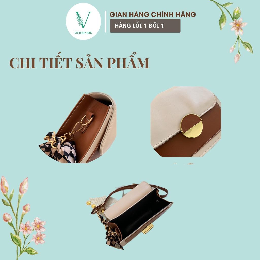 Túi Đeo Chéo Nữ HotTrend Kèm Nơ Đi Chơi Đi học siêu Đẹp Chất Da Bóng Cao Cấp SKU : 339 - Victory