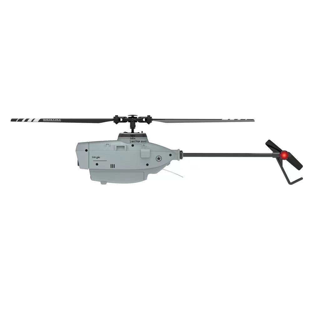 Giao hàng nhanh sản phẩm mới C127 Black Bee UAV máy bay trực thăng trinh sát flybarless cánh đơn chụp ảnh trên không định vị luồng quang học máy bay chụp ảnh trên không