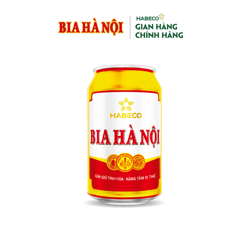 Bia Hà Nội Khuyến mại hè - Thùng 24 lon 330ml