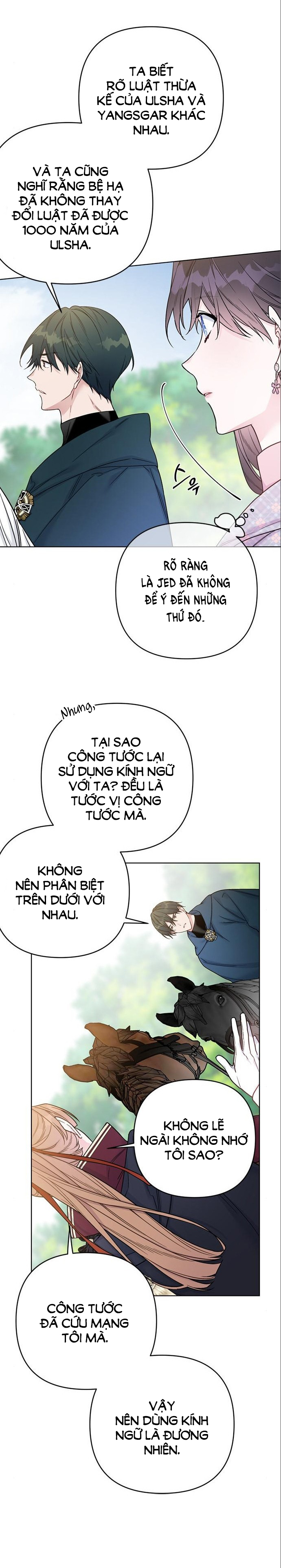 cách hiệp sĩ sống như một tiểu thư chapter 109.1 11