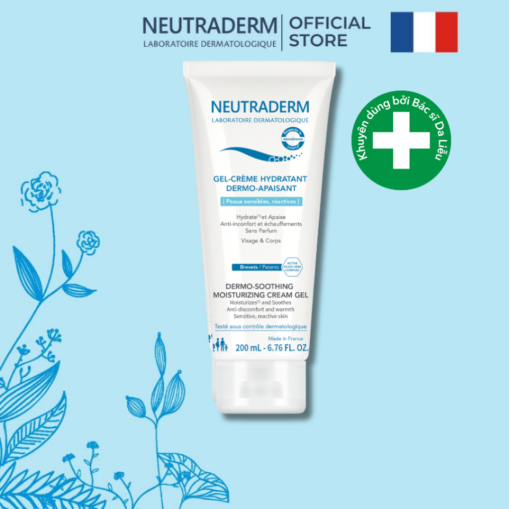 [MUA 1 TẶNG 1] Sữa Dưỡng Thể Cho Da Nhạy Cảm NEUTRADERM DERMO-SOOTHING Giúp Dưỡng Ẩm, Làm Dịu Da