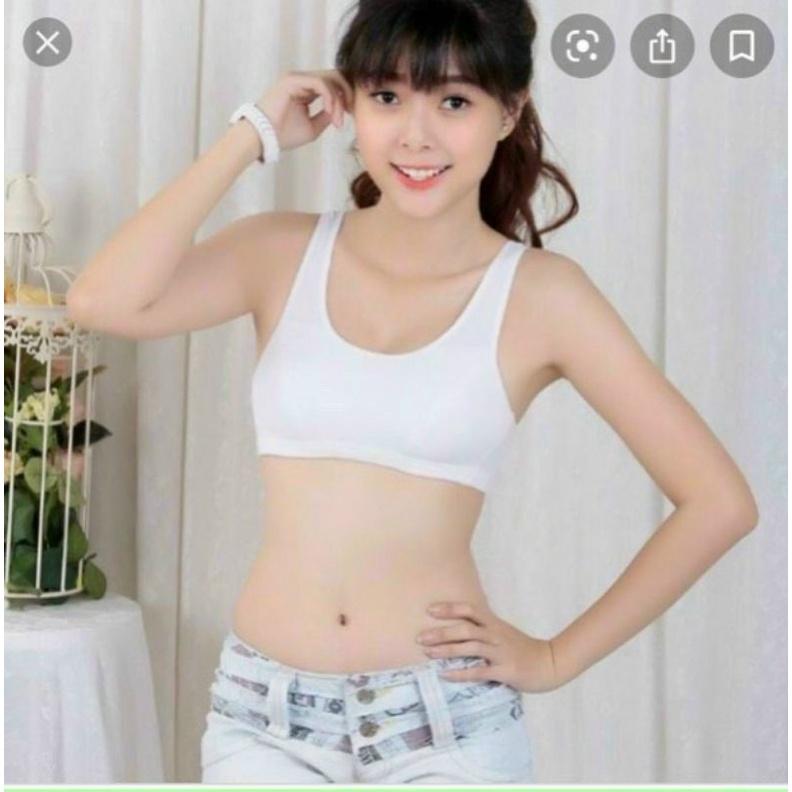 Áo Lá Học Sinh, Áo Lót Bé Gái chất Cotton mềm mại thoáng mát co giãn 4 chiều [size 35-45kg]