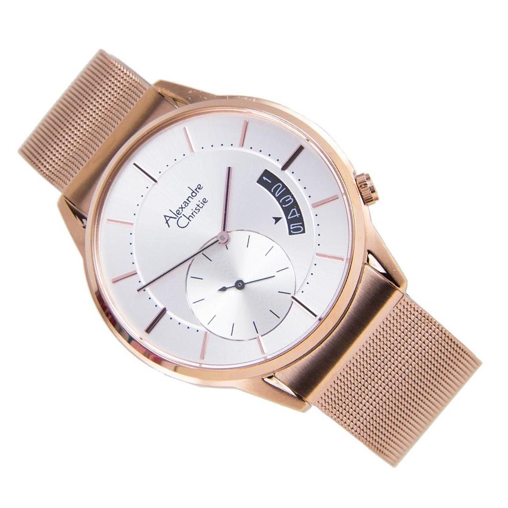Đồng hồ đeo tay nam hiệu Alexandre Chrities 8519MSBRGSL