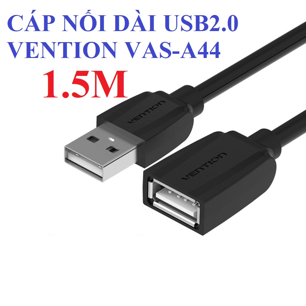 Cáp nối dài USB 2.0 Vention VAS-A44 _ Hàng chính hãng