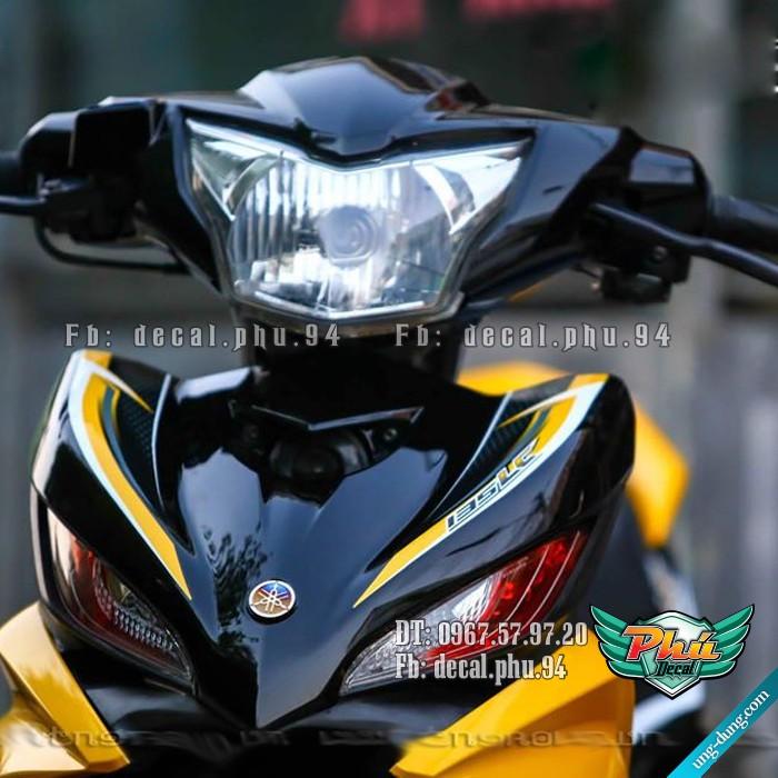 Tem rời EX 135 2011-2014 LC vàng đen