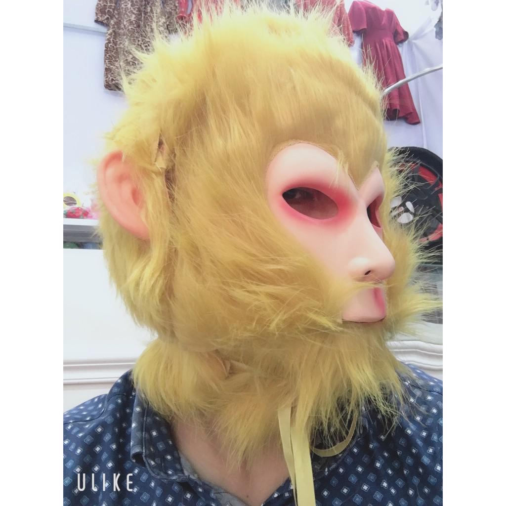 MẶT NẠ TÔN NGỘ KHÔNG KHỈ LÔNG VÀNG HÀNG CAO CẤP Siêu rẻ